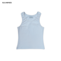 Ribbed Body Fit Cropped Tank Top