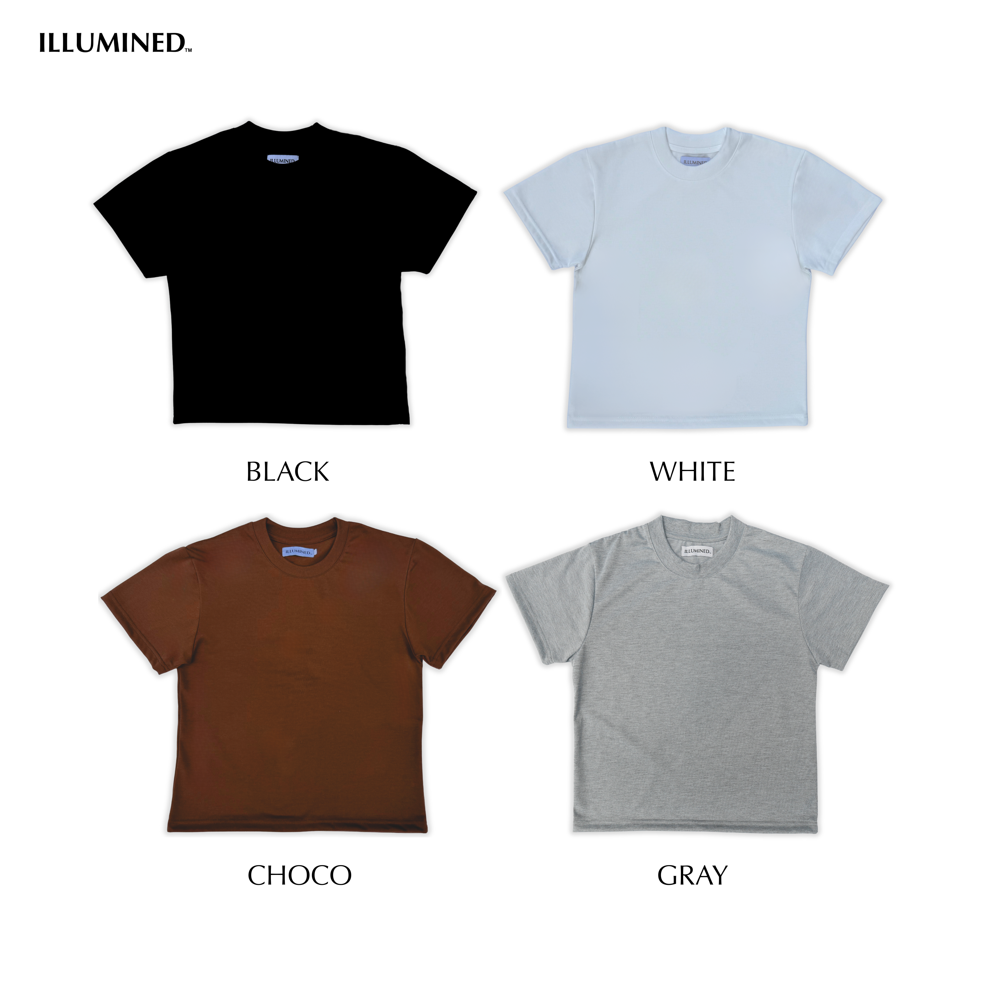 Slim Fit Cropped Premium Heavy Cotton T-Shirt