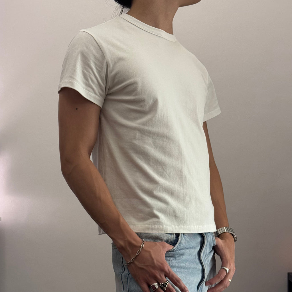 DEAN BABY TEE - WHITE