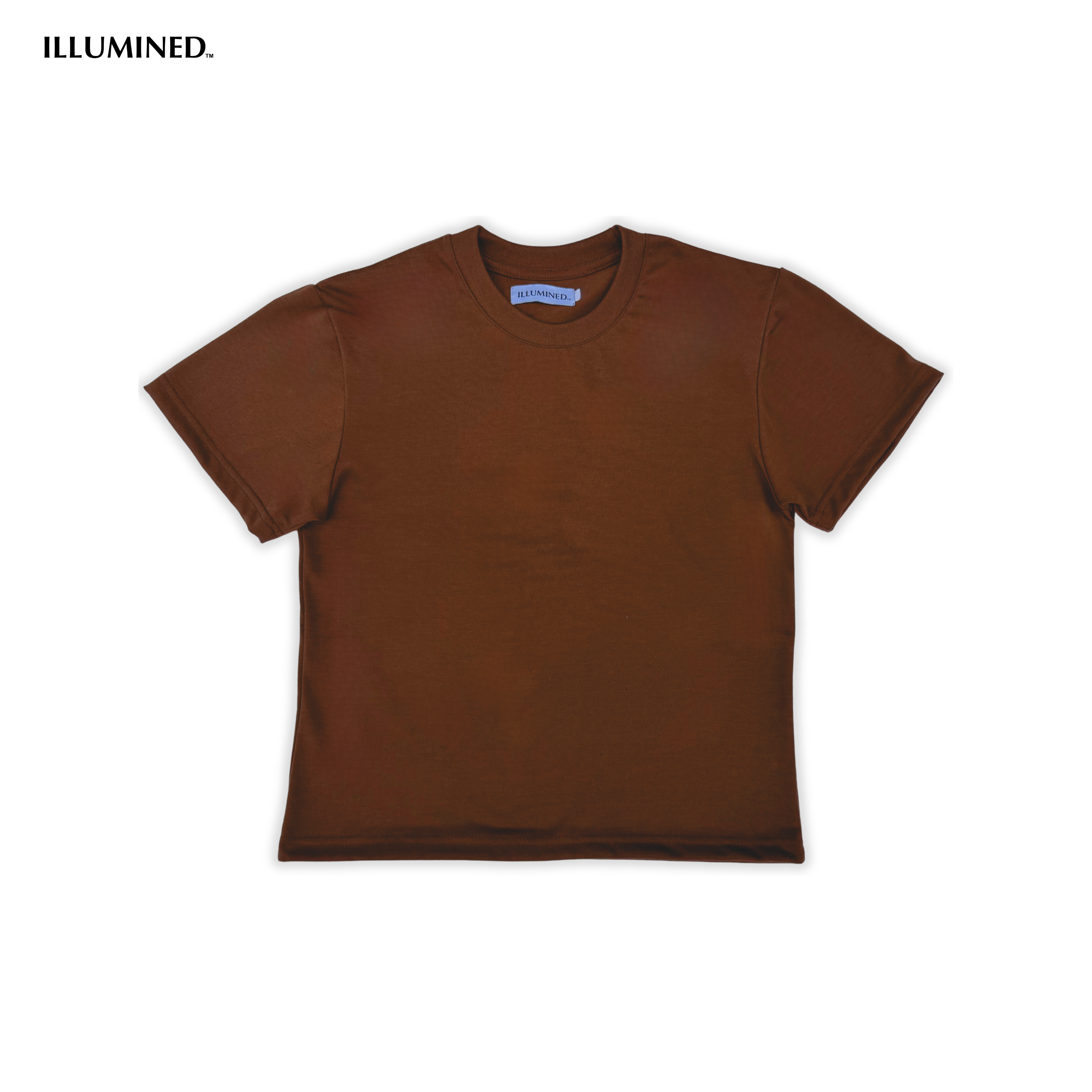 Slim Fit Cropped Premium Heavy Cotton T-Shirt